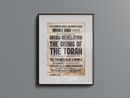 The Giving of the Torah | Mount Sinai Vintage Poster
