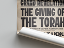The Giving of the Torah | Mount Sinai Vintage Poster