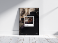 Orthodox Black — Colour Swatch Poster