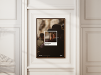 Orthodox Black — Colour Swatch Poster