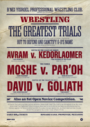 The Greatest Trials — Vintage Wrestling Poster Print